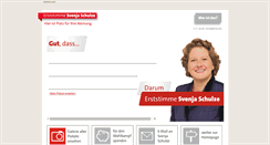 Desktop Screenshot of erststimme.svenja-schulze.de
